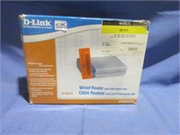 D-Link Wired router