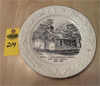 Matheny Methodist Plate- Jesse, W. Va. 1896-1950