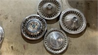 assorted hubcaps