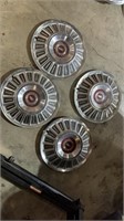 vintage hubcaps