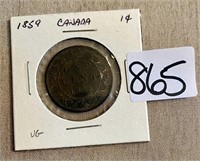 1859 ONE CENT