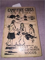 Book "Camp Fire Girls on a Hike" Pub 1918