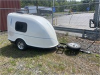 2008 BuiltRite Motorcycle Trailer w/ title