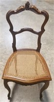 French carved chair