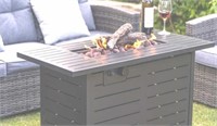 Darcie-jaii Concrete Propane Fire Pit Table