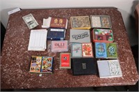 13 Decks of Cards and Scorepads. Vintage MCM & New