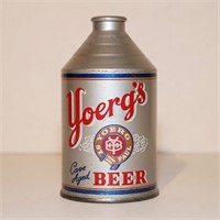 Yoerg's Beer Crowntainer Not More Than 3.2%