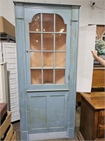 Antique Corner Cabinet 36" X 83" H