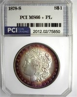 1878-S Morgan MS66+ PL LISTS $5500