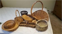 Baskets one is made by Bud King of Mays