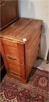 Vintage 2 Dr. File Cabinet Oak