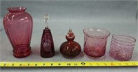 Cranberry Glassware