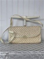 Made in Italy purse wicker style
