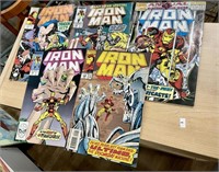 5 IRON MAN COMICS