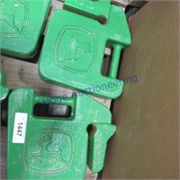 Pair of JD weights 40# each