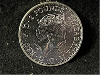 2 Pounds Silver coin
