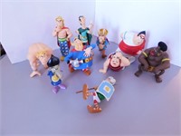 Lot de 10 figurines Astérix circa 2010 à 2012