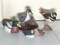 A Variety Of Ducks Figures