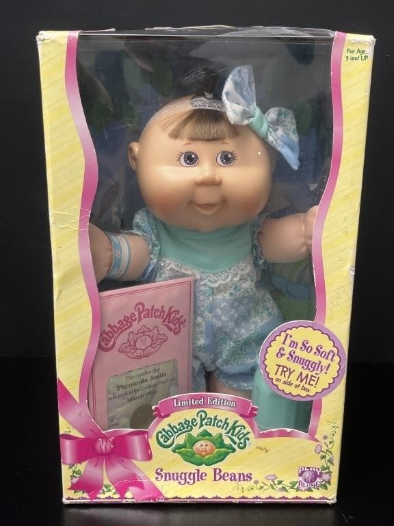 Cabbage Patch Kids Snuggle Beans Limited Edition