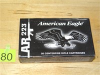 223 Rem 55gr American Eagle Rnds 20ct