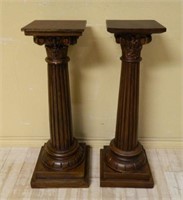 Column Styled Pedestals.