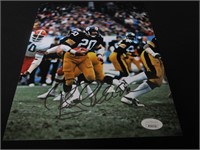 Rocky Bleier signed 8x10 photo JSA COA