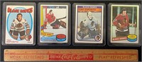 FOUR TONY ESPOSITO HOCKEY CARDS