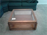 37" X 37" SQUARE COFFEE TABLE
