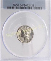 1944 Mercury Silver Dime PCGS MS64