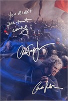 Autograph COA Avengers Photo