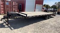 Griffen 20’ + 5’ Beaver Tail Equipment Trailer