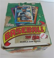 Topps Wax Pack Box of Baseball Cards.