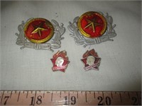 USSR - Russian Military Uniform Insignia