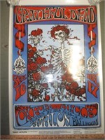 Grateful Dead Large Nostalgia Concert Poster