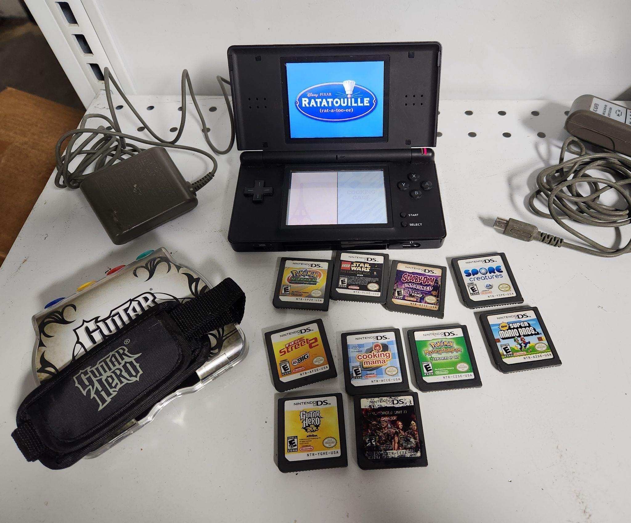Nintendo DS w/ 11 Games