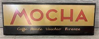 Mocha Wall Hanging Sign