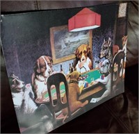 DOG POKER TIN