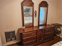 Sumter vintage dresser with mirrors