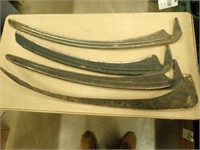 (4) Antique Scythe Blades
