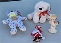 VINTAGE STUFFED BEARS ODDS LOT