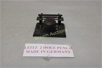 Antique German Leitz #8 Hole Punch 1930`s