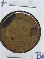 1950 g West German coin