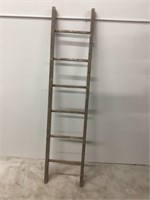 80" Tall Wood Primitive Ladder