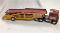 Toy truck and trailer nylint 1/16