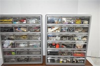 2- Organizer Chests With lots Of hardware
