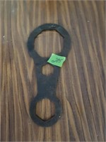 Antique hubcap wrench