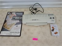 DocuSeal 1200 laminator with lots of laminating