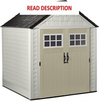 Rubbermaid 7x7 Storage Shed SEE DESC