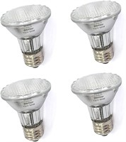 PAR20 50W E26 Dimmable Halogen Bulbs