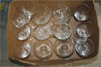 VINTAGE GOLD RIMMED IRISH COFFEE GLASSES & MORE